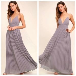 NWT Lulu Lavender Depths of My Love Dress